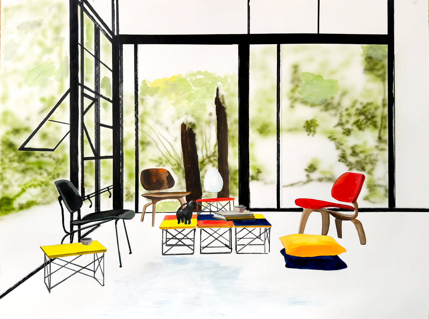 Eames Interior Study, 2024