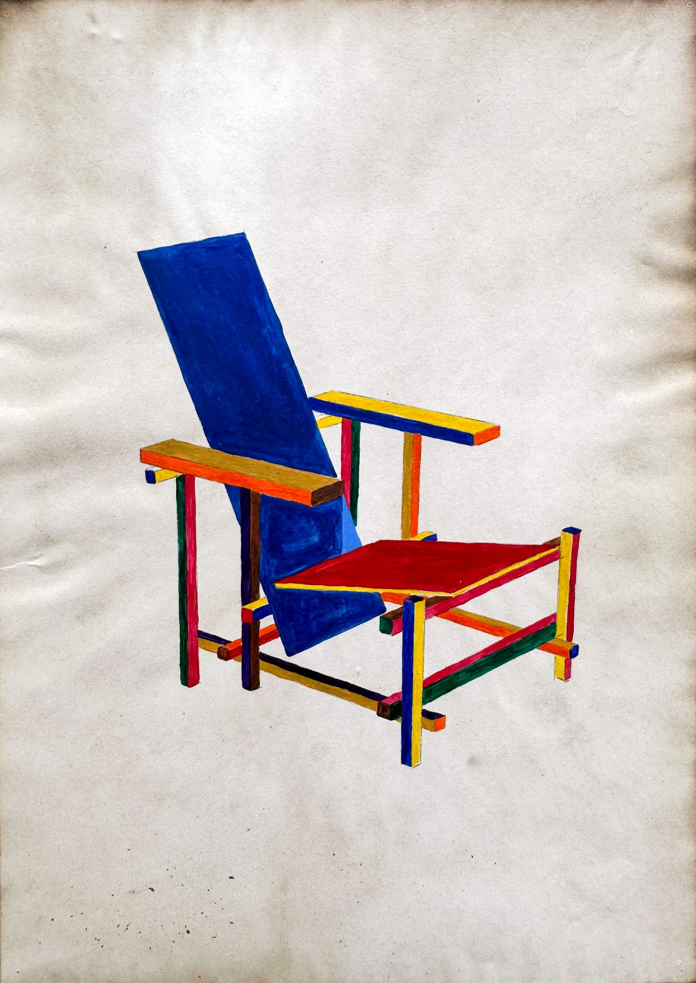 Gerrit Rietveld Chair study