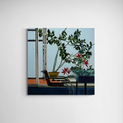 Villa Tugenhadt With Blue Table (Mies Van Der Rohe), 2019