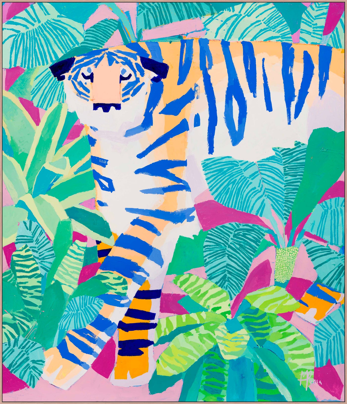 Small Tiger In Jungle, 2024